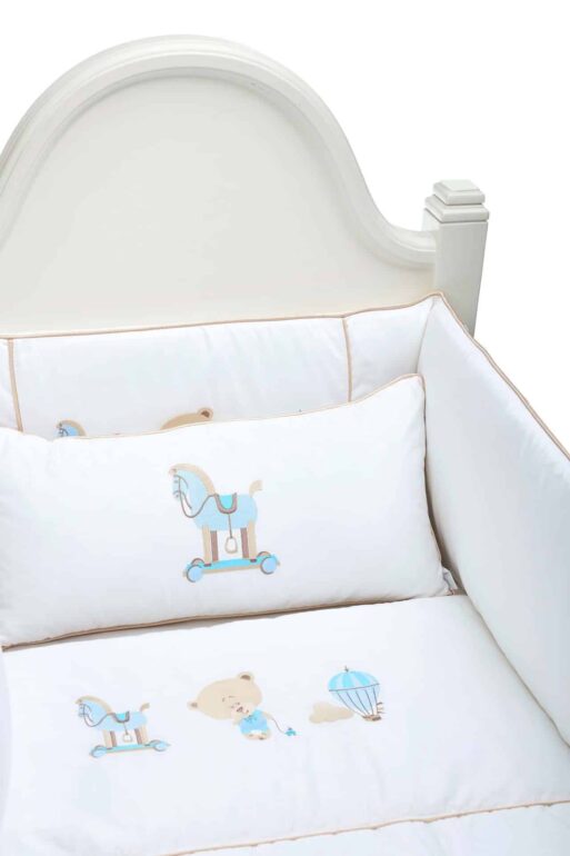 Luxury Baby Bedding Set "Baboo" boy - Image 3
