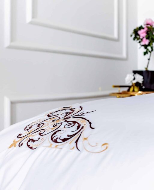 Duvet Cover "Mustard and Brown" - Image 2