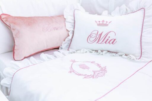 Pillow "Crown with name"
