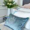 Decorative Pillow "Fleur de lis" - Image 5