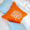 Decorative Pillow "Coral Seashell" - Image 4