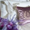 Decorative pillow "Leaves with letter" - Image 5