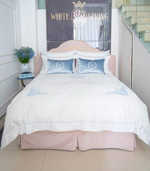 Pillow Case "Light Blue Embroidery" - Image 5