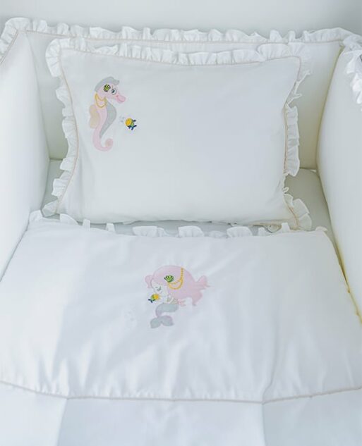 Baby Pillowcase "Seahorse"