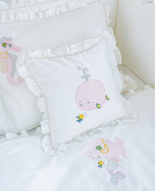 Pillow "Pink Whale" - Image 3