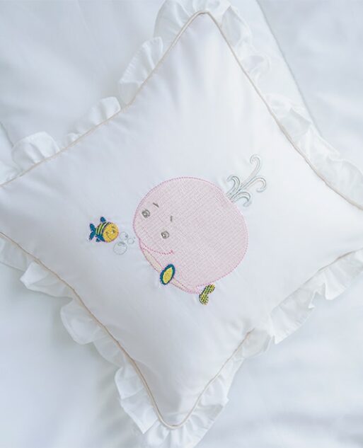 Pillow "Pink Whale" - Image 2