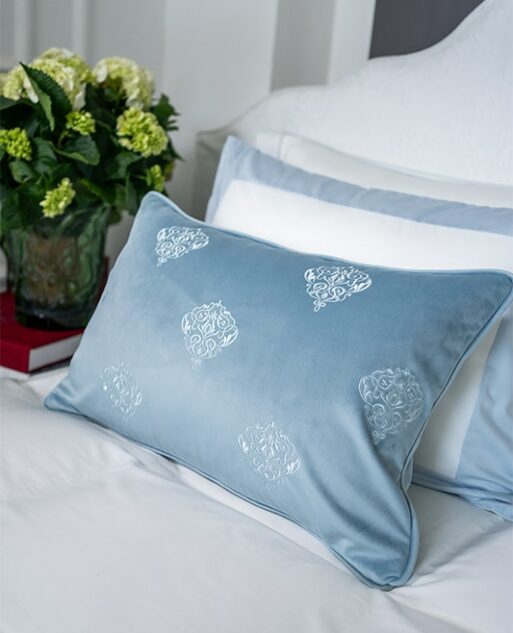 Decorative pillow "Azure Dream"