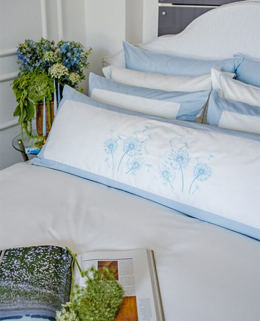Long Pillow "Dandelion"