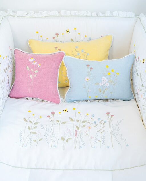 Pink Pillow "Petite Blossom Whisper" - Image 5