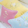 "Sunlit Floral Charm" Pillow - Image 5