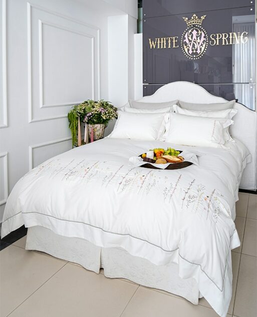 "Elegant Blossom Dreams" Duvet Cover - Image 2