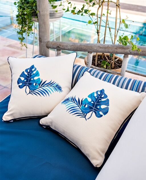 Palm Breeze Twin Cushion Set