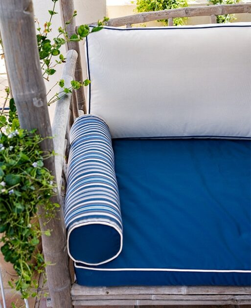 Riviera Stripe Side Support Cushion - Image 2