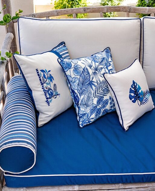 Riviera Stripe Side Support Cushion - Image 3