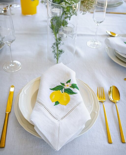 Double Layer Linen Positano Napkin