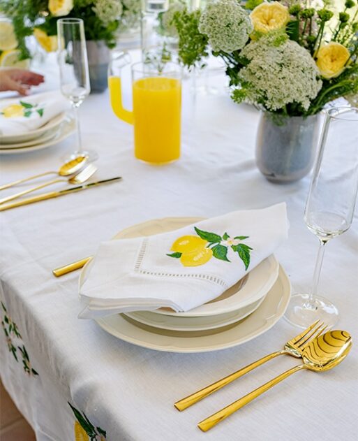 Double Layer Linen Positano Napkin - Image 2