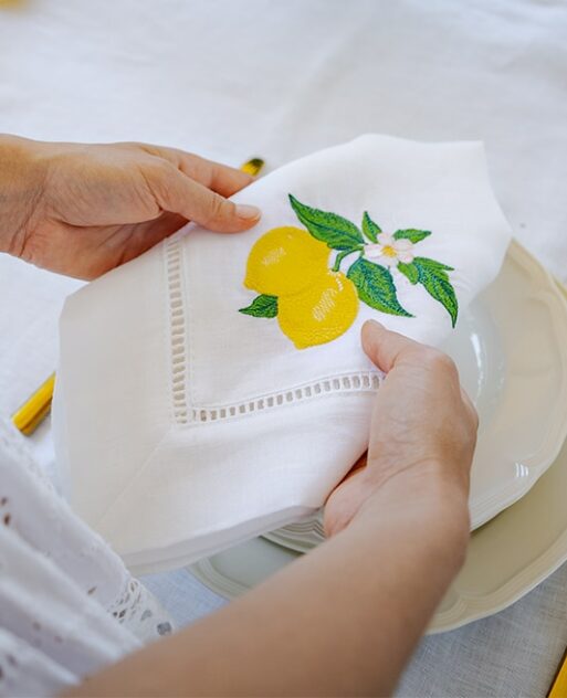 Double Layer Linen Positano Napkin - Image 3