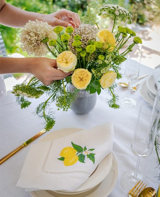 Double Layer Linen Positano Napkin - Image 5