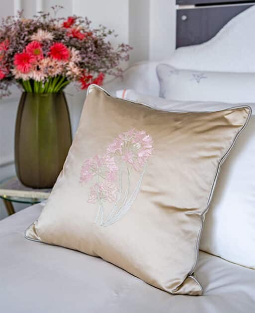 Decorative pillow "Canna Flower"