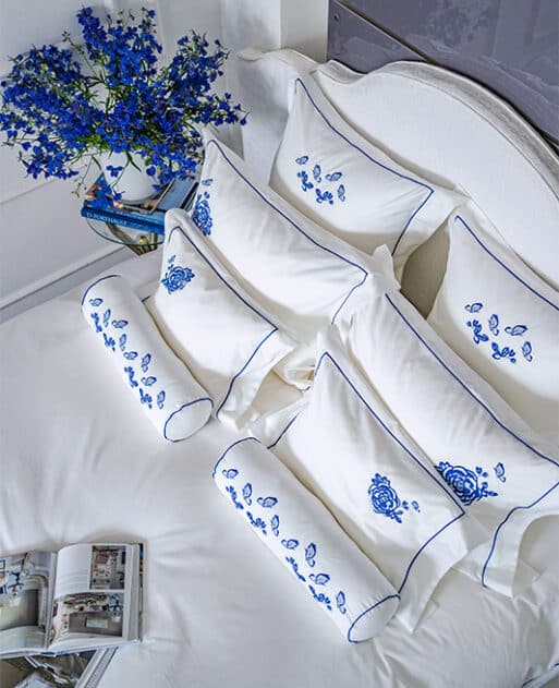 Oversize Pillowcase "Azure Flutter Cushions" - Image 5