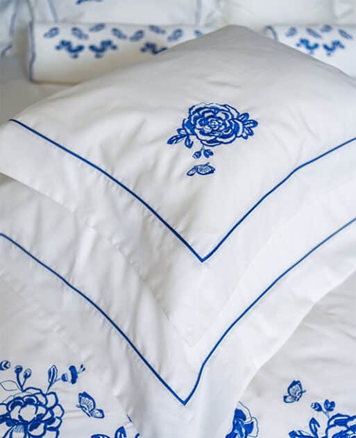 Luxury Bedding Set "Azure Blossom" - Image 6