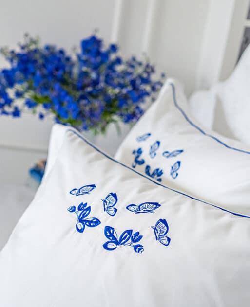 Oversize Pillowcase "Azure Flutter Cushions" - Image 2