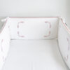 Crib Bumper "Vintage Blush"