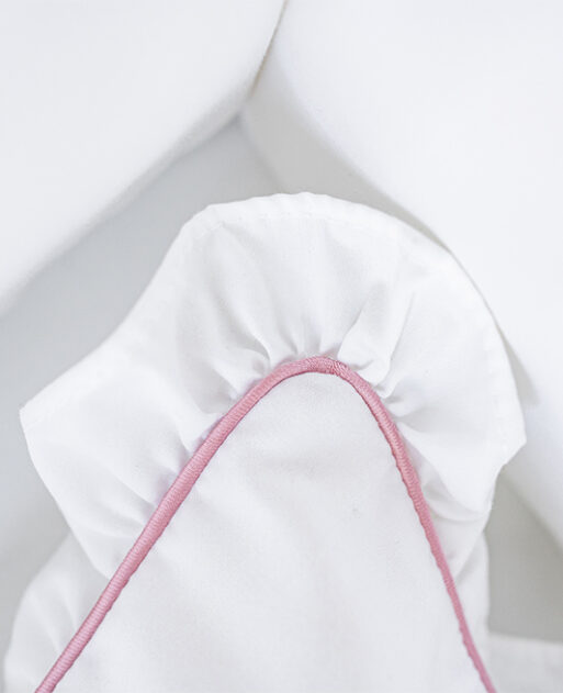 Baby Pillowcase "Vintage Blush" / ציפית לכרית תינוק - Image 3