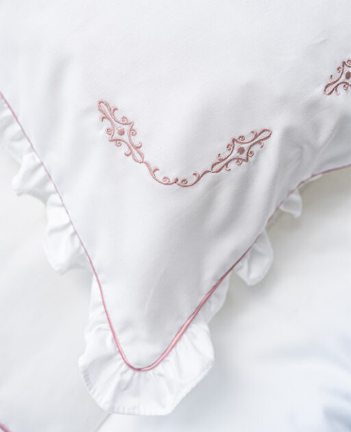 Baby Pillowcase "Vintage Blush" / ציפית לכרית תינוק - Image 5