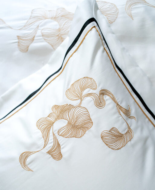 Kyoto's Golden Whisper Pillowcase - Image 3