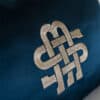 Decorative pillow "Blue Brilliance" - Image 3