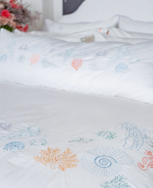 "Serenity Seascape" Duvet Cover - Image 3