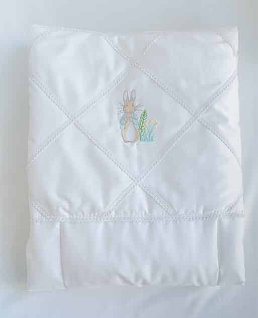 Peter Rabbit Baby Blanket / שמיכה למיטת תינוק פיטר הארנב