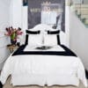 Black & White Luxe Bedding Set