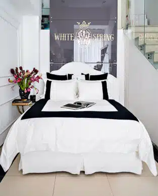 Black & White Luxe Bedding Set