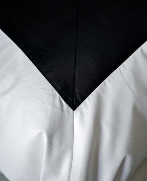 Black & White Luxe Duvet Cover - Image 3