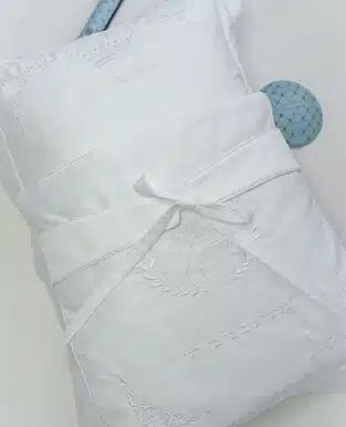 Luxury Brit Milah Pillow "White"